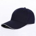 Hot Baseball Hat Plain Cap Blank Curved Visor Hats   Metal Solid Color  eb-60685353